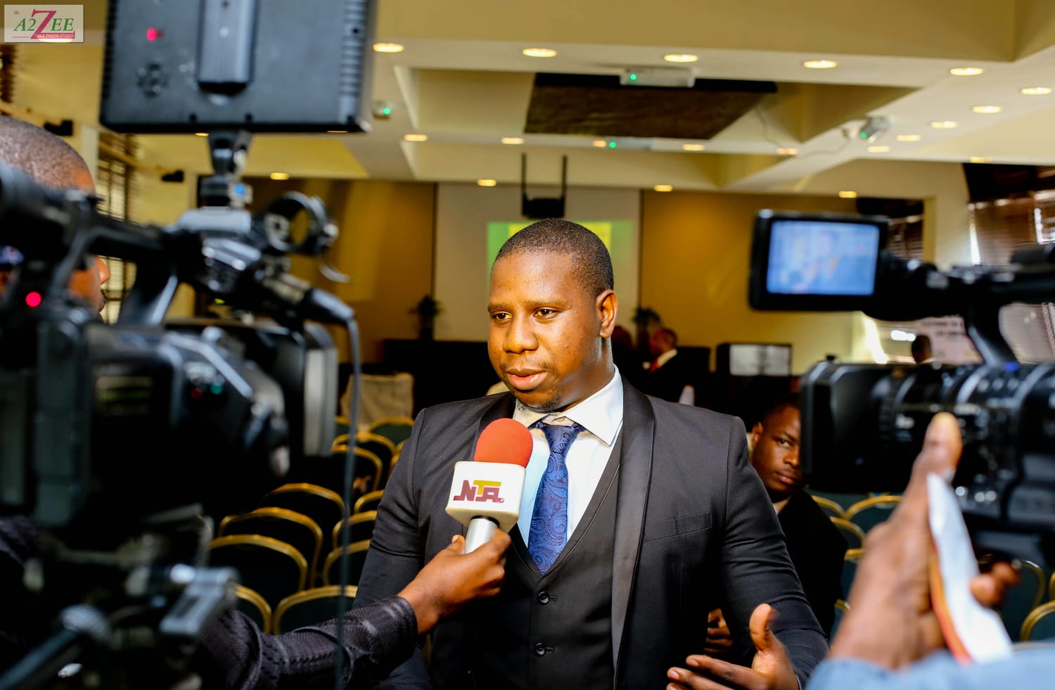 Oluwaseun Quadri interviewed on national television